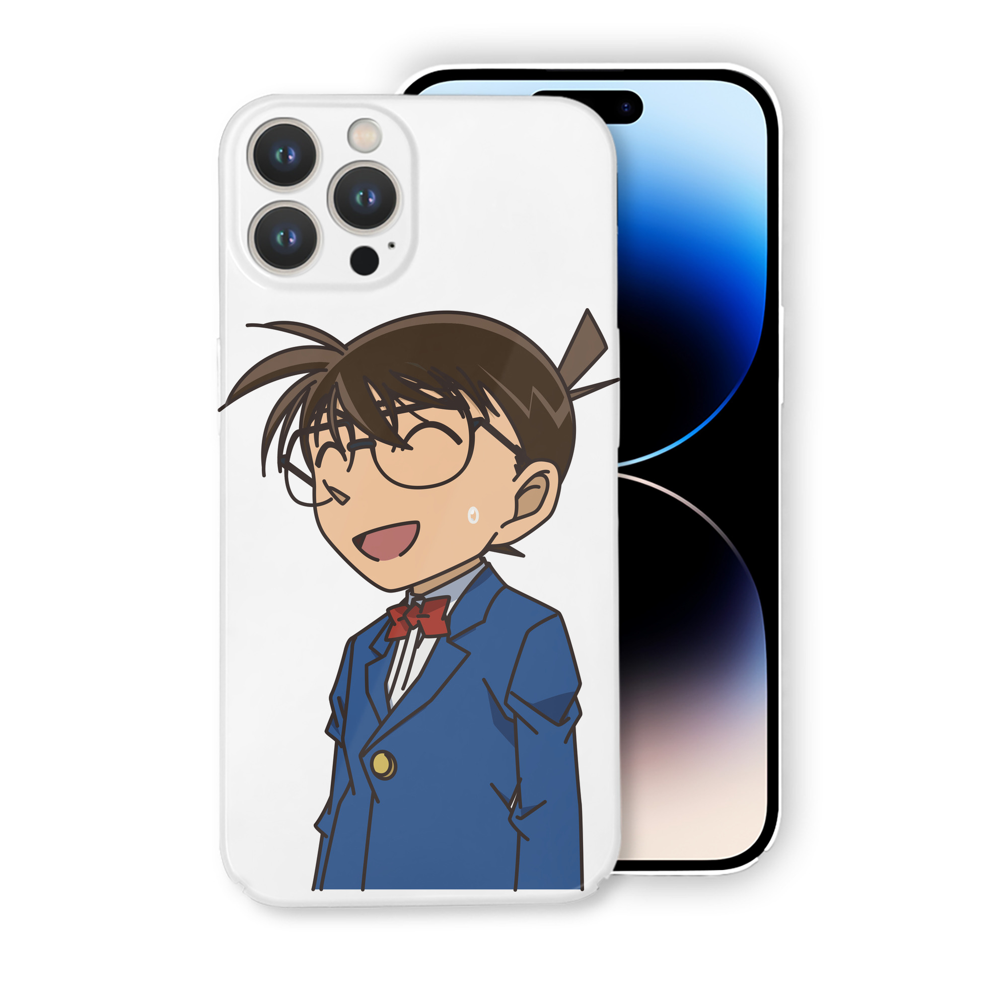 （画像用） 名探偵コナン 江戸川 コナン Detective Conan Conan Edogawa 【iPhone 14シリーズ対応】ハードケース